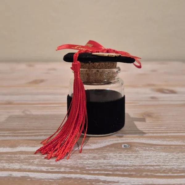 Barattolino in Vetro per Laurea