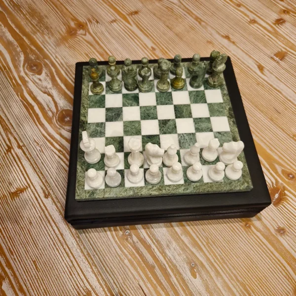 Scacchiera in Marmo 22 x 22 cm