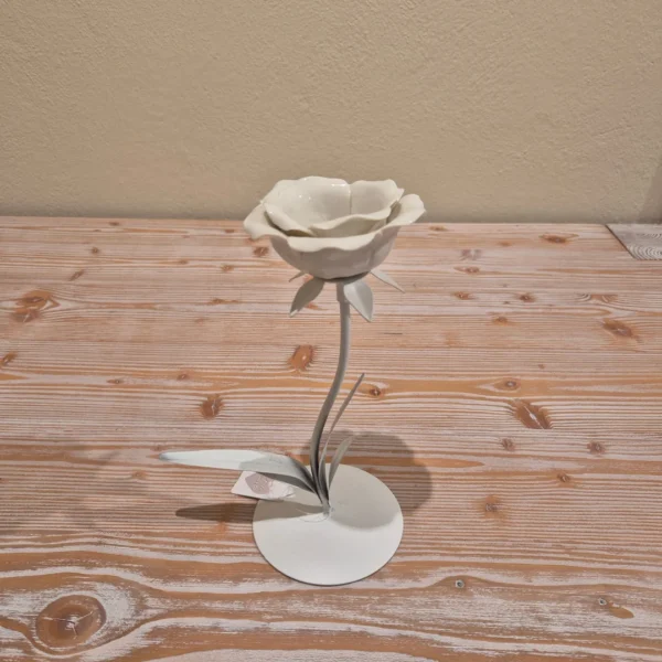 Portacandela a Forma di Fiore