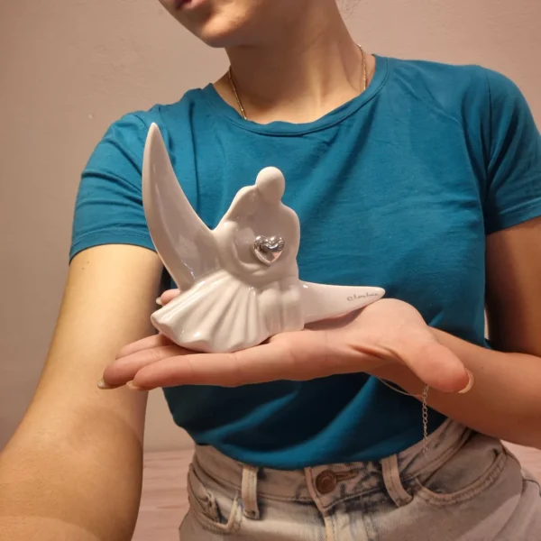 Statuetta Coppia di Sposi in Ceramica